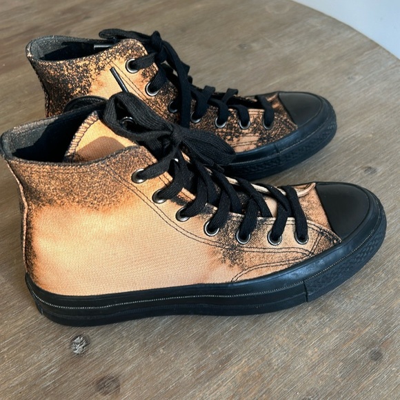 Converse Chuck Taylor Bleached Style Hi Tops Women size 7.5 - Picture 13 of 17